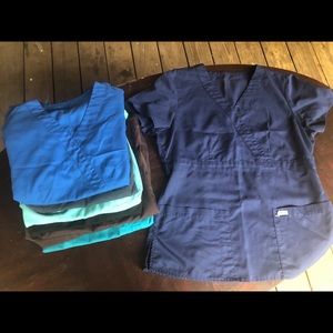 Grey’s Anatomy and Koi scrub tops